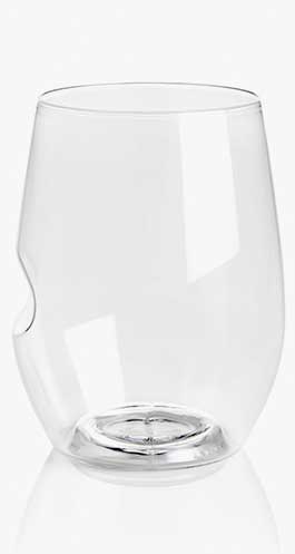 GoVino Acrylic Wine Glasses
